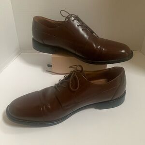 BOSTONIAN First Flex Mens 13M Brown Leather shoes